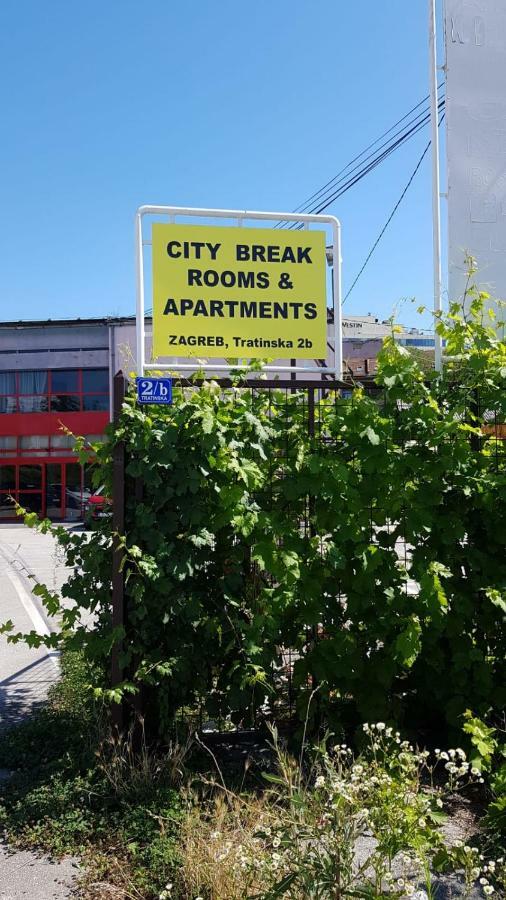 City Break Studio Apartment Zagreb Eksteriør billede